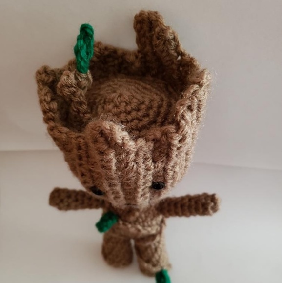 Crochet Groot Inspired Amigurumi - Picture 5 of 7